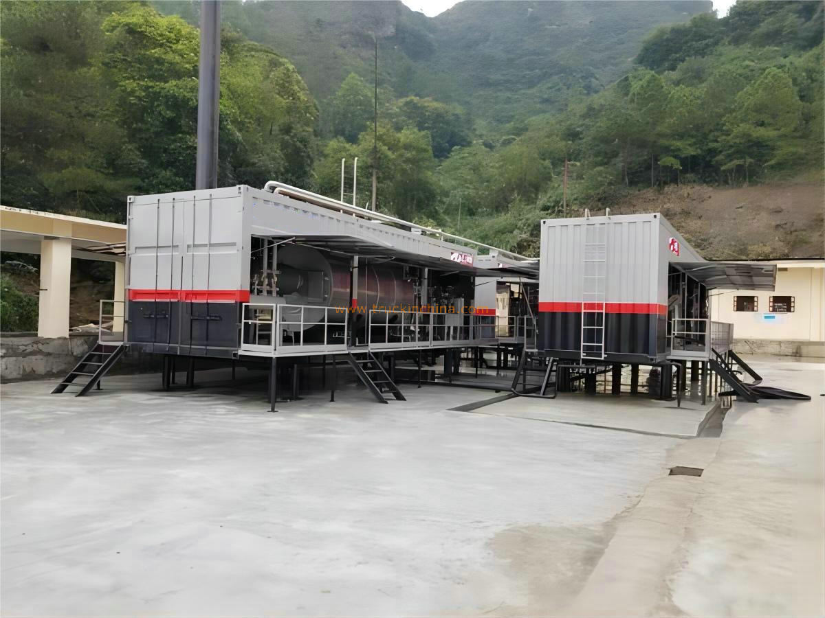 Movable Modular ANFO Emulsion Explosive plant 1_1