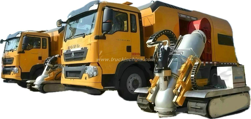 Custom HOWO Flood Drainage Water Rescue Truck 3000m3/h 