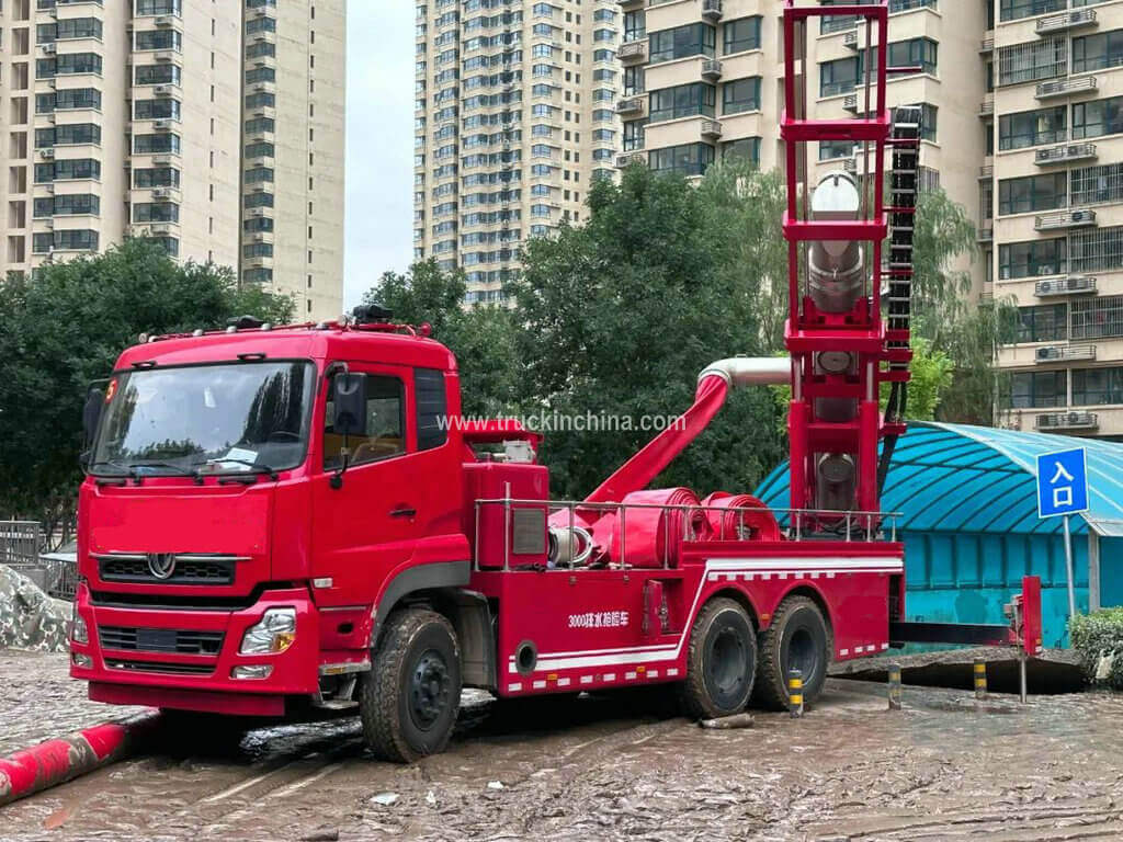 rescue garage Drainage trucks (3)