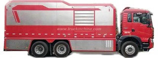 Customize HOWO Drainage Rescue Trucks 3000m3/h 
