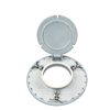 HCl Acid Chemical Tank Manhole Cover Steel Lined Plastic PE
