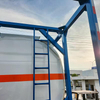 Customizing Petrochemicals Hydrochloric Acid Tank Container with Acid Pump IHF65-50-160