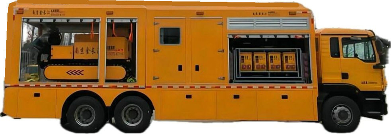 SITRAK Large Flow Drainage Emergency Rescue Truck 7200M3/h