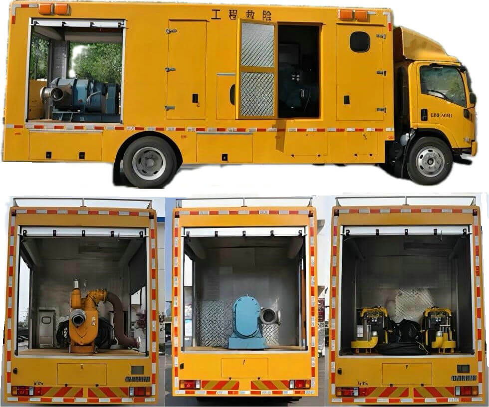 ISUZU Emergency drainage and rescue trucks (9)