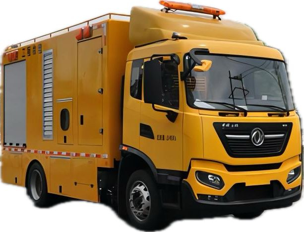 DFAC Emergency Drainage Rescue Trucks with Generator 150kw Pump 3000m3/h