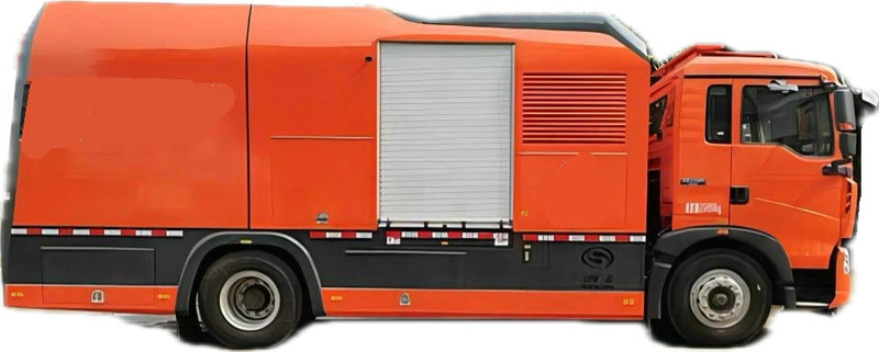 Custom HOWO Flood Rescue Truck Mobile Drainage Pumping Station 1500m3/h