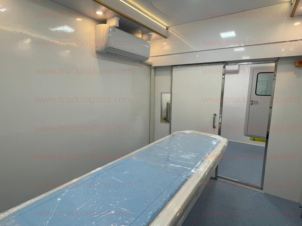 Digital X-ray inspection truck Mobile CT medical semi-trailer (6)