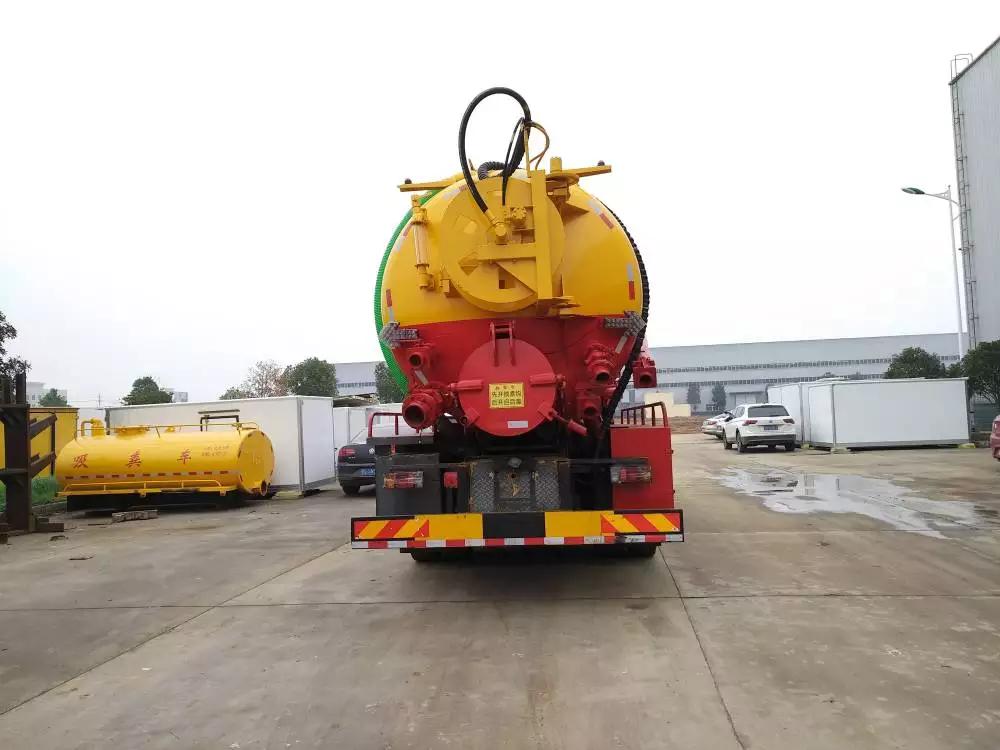 ISUZU Combined Sewer jetting vacuum trucks (16)