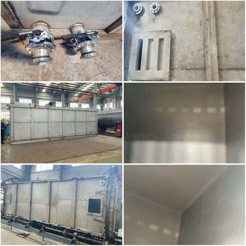 Stainless Steel Lined PE Oilfield Chemical HCL Acid Skid 500 Bbl Frac Tank