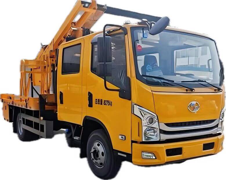 Customize SAIC YUEJIN Piling, Pulling Pile, Guardrail Repair Trucks