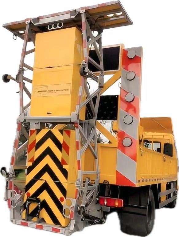  Customize DFAC Truck Mounted 3 T Telescopic Crane & Attenuator TMA 