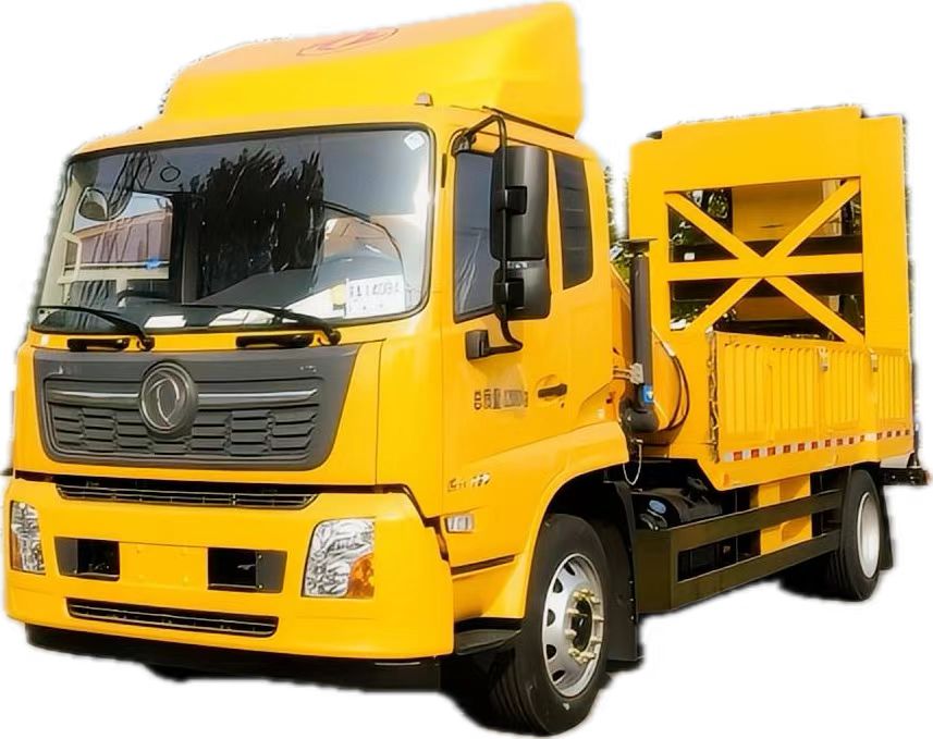  Customize Dongfeng Truck Mounted 3 T Hoist Crane & Attenuator TMA 
