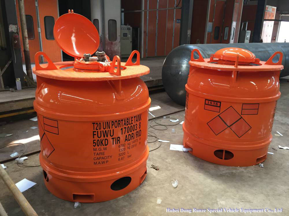  Bulk Supply Of UN1838 Titanium Tetrachloride T20 Tank BV Certification