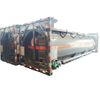30FT Lining PE Iso Tank Container for Hydrochloric Acid Sulfuric Acid With Acid Pump Top Loading Pipe 24~26KL