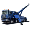 SHACMAN 50T Rotator Wrecker Tow Truck for Breakdown Bus Trailer Rescue with Two Hydraulic Winch 250KN Towing 50T 