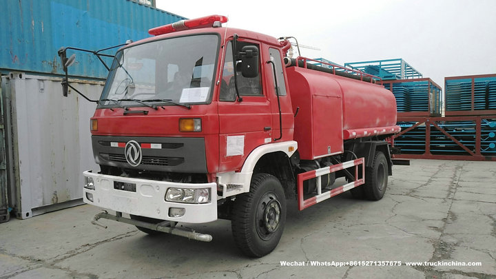 dongfeng water tanker fire trucks (4)
