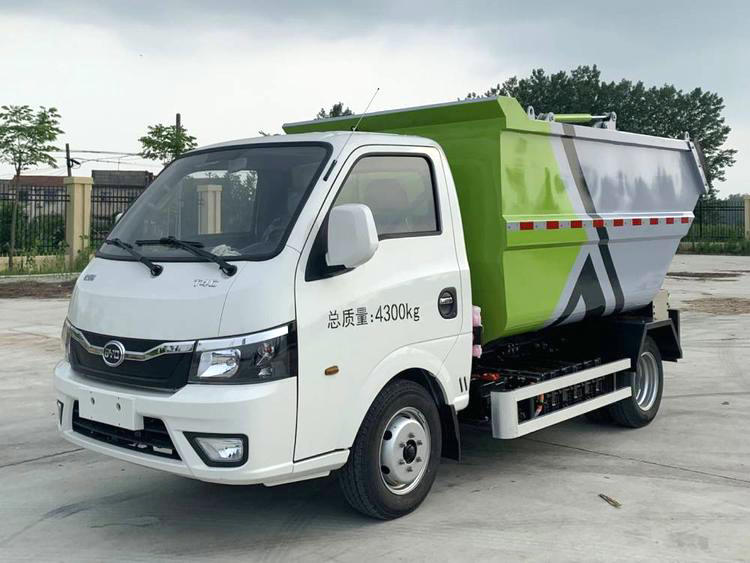 BYD BEV Electric Self-loading Garbage Trucks (4)
