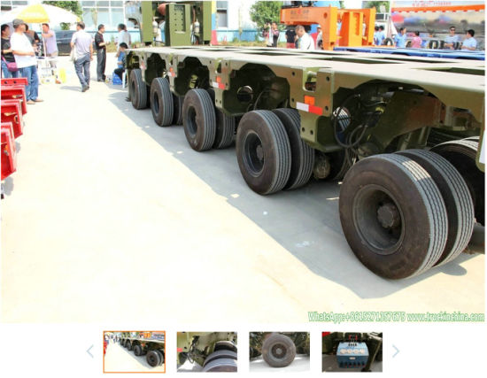 Hydraulic Modular Trailers, Multi Axle Trailer 250t