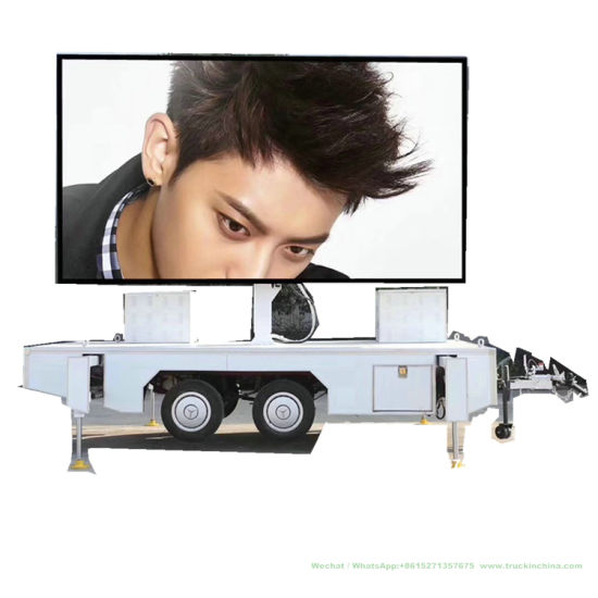 LED Billboard Truck Trailer P4 P6 -P8 LED Screen Customized Advertising
