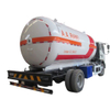HOWO 5.5m3 (5500 Liters) LPG Bobtail Truck Tanker Mounted with LPG Pump Yqb-5. LPG Dispenser BCS-150 LHD. Rhd