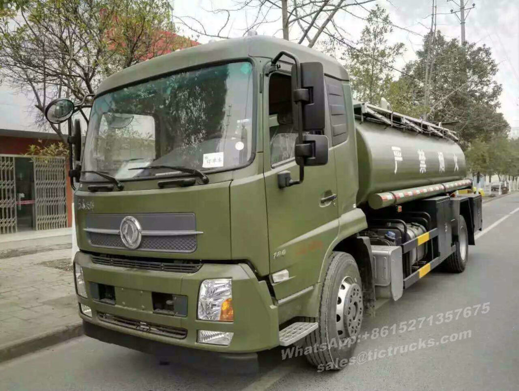 King Run Mobile Fuel Bowser Trucks LHD / Rhd 4X4 All Wheel Drive