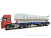Tri-Axles Bulk Feed Tank Semi Trailer Customized with Electric Pump Hydraulic System Transport Livestock Chicken Duck Goose Feed