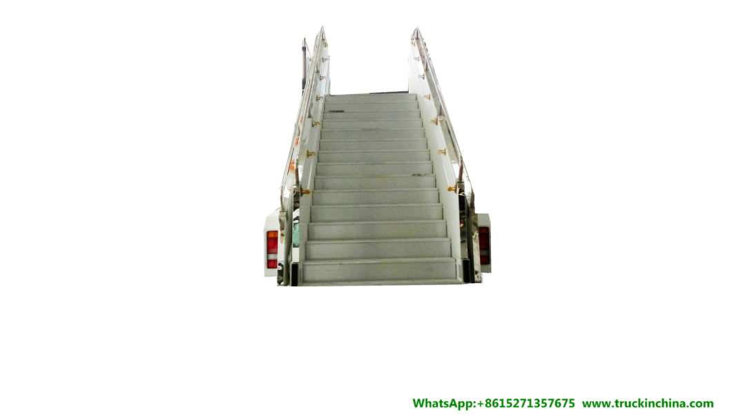 Aircraft Passenger Stairs for Airport Passenger Boarding (ISUZU. FOTON. JMC. DONGFENG Diesel or Electric Power Aviation Stairway)