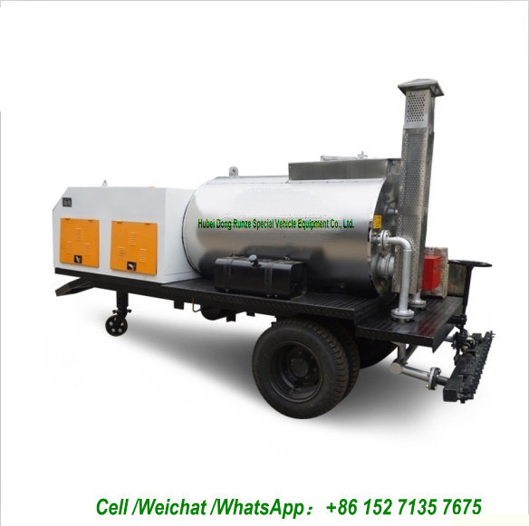 Trailer Asphalt Distributor Bitumen Spraying Nozzles (Asphalt Tank Dolly Trailers 1000L -2000L, Spray Bitumen 2 -5 meters)