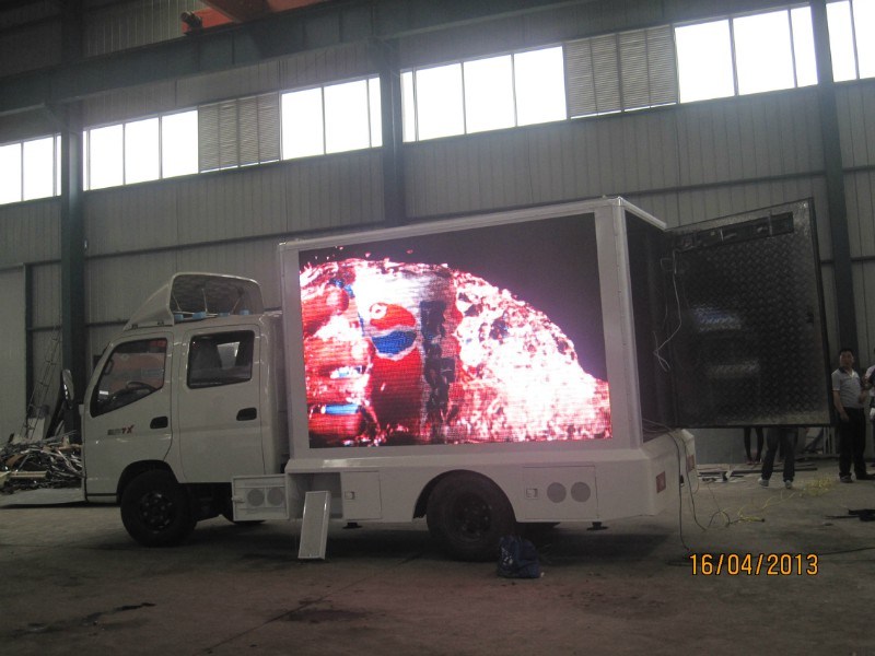 Small Forland LED Truck for Outdoor LED Mobile Billboard (LED Advertising Display Truck)