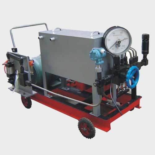 Hydrostatic Testing Machine, Air Pressure Testing Machine - Fire Extinguisher Check Device Hydrotest Rig