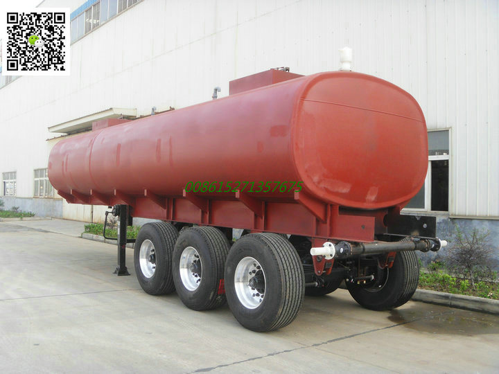 Tri Axles Hydrofluoric Acid Tanker Trailer (Hydrochloride Acid HCl 35% Tank Capacity 33, 000L Muriatic Acid)