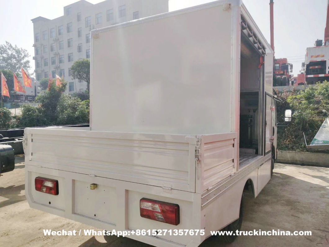 Customized Jmc Rescue Vehicle Workshop Truck with Sany Palfinger Spk6500 Crane 3.3 Ton