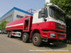 Shacman 12 Wheels Water Tanker Fire Truck 30t Bowser Tank with Fire Pump