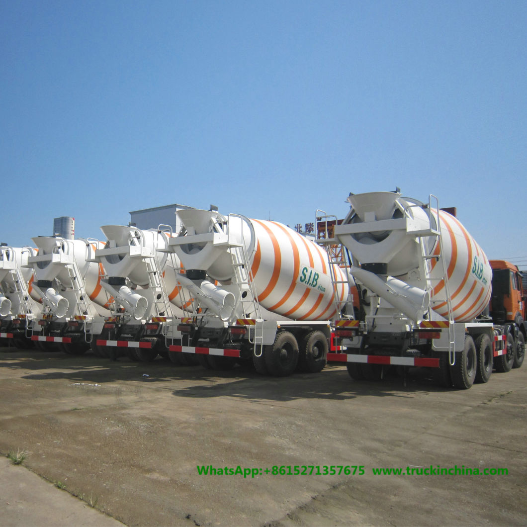 3138 Beiben 12 Wheelers Transit Concrete Mixer Truck (14, 16cbm 18cbm Mixer Drum)