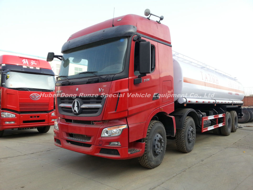 Beiben 3134 Tanker Truck with Insulation Layer for Heat Bitumen, Liquid Asphalt, Coal Tar Oil, Crude Oil Transport 26, 000L-33, 000liters
