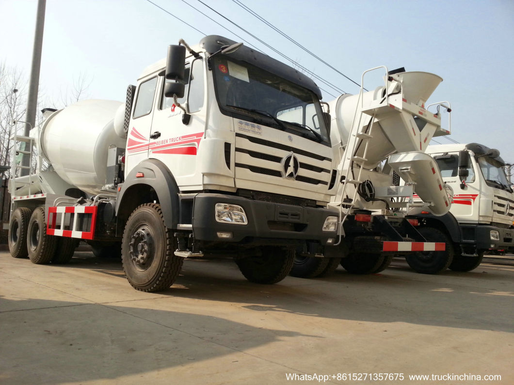 2534 / 2634 Ng80 Beiben Concrete Mixer Truck (with 8m3-12m3 Mixer Drum Right Hand Drive or left hand drive)