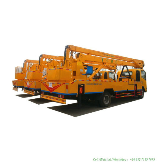 Japan Truck Aerial Work Platform Truck (ISUZU-High Lifting Truck 18 -22meters Manlift Basket)