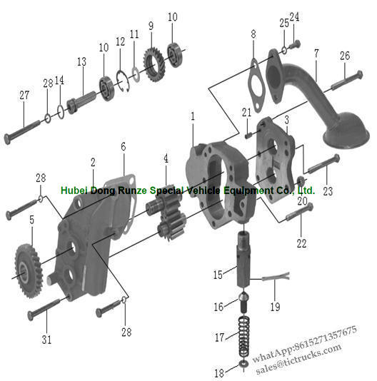 Shacman Truck Parts F2000, F3000, M3000