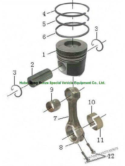 Beiben Truck Spare Trcuk Parts (NG80 V3 Cabin WeiChai Engine Parts Catalog)