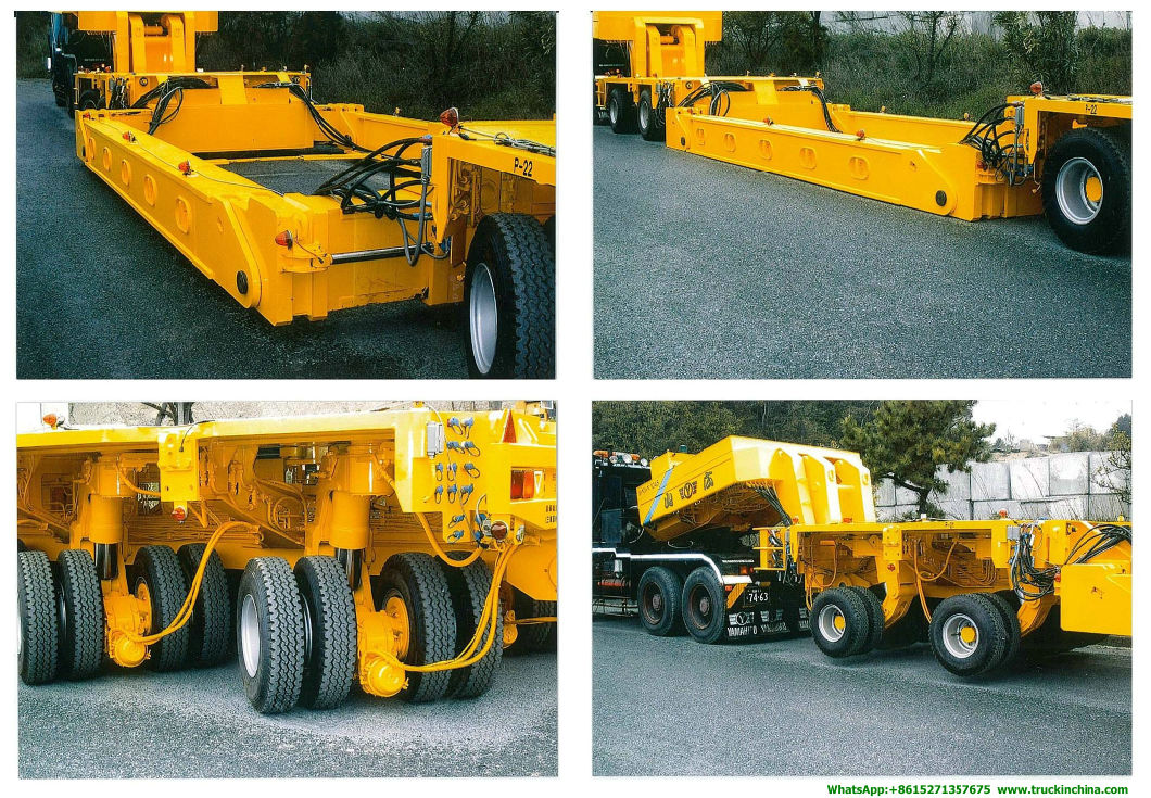 Customized Multifunctional Hydraulic Modular Trailers, Multi Axle Trailer (80T- 250T Intelligent Transportation Equipment)