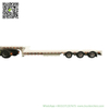 Customizing 60t Lowboy 3 Axles Air Suspension Plateform Semi Trailer 
