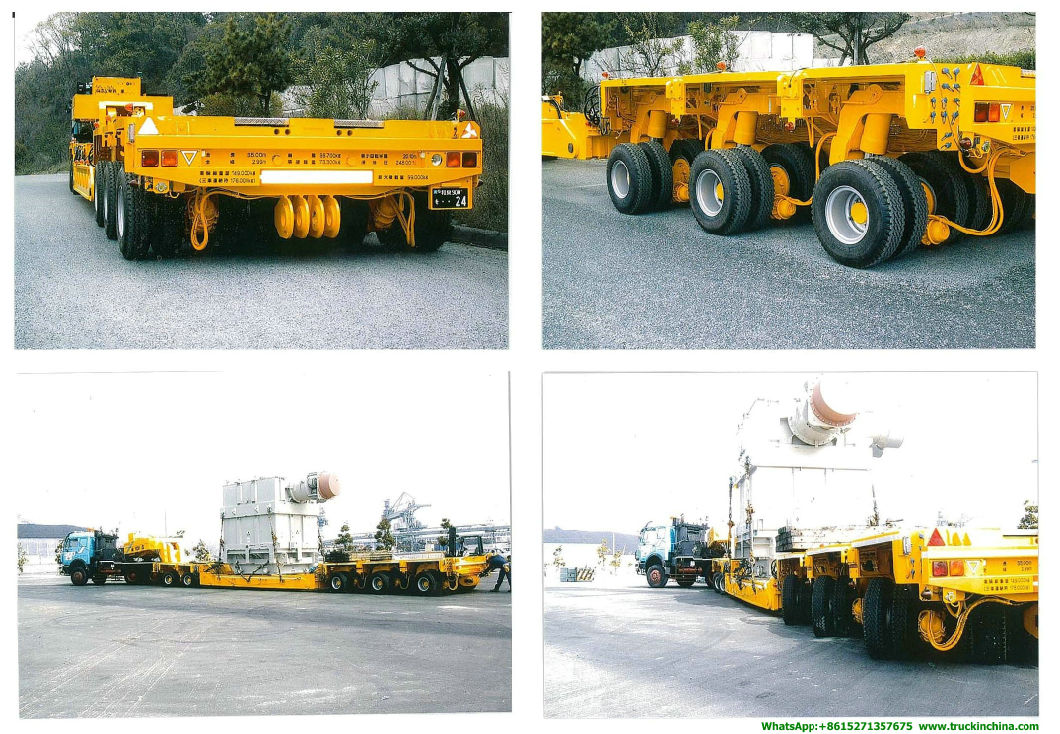 Customized Multifunctional Hydraulic Modular Trailers, Multi Axle Trailer (80T- 250T Intelligent Transportation Equipment)