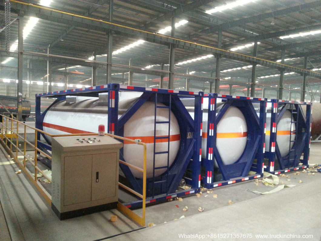 ISO 20feet Stainless Steel ISO Tank Container (For Edible Oil Liquid Food Alcohol Chili Sauce Transport )