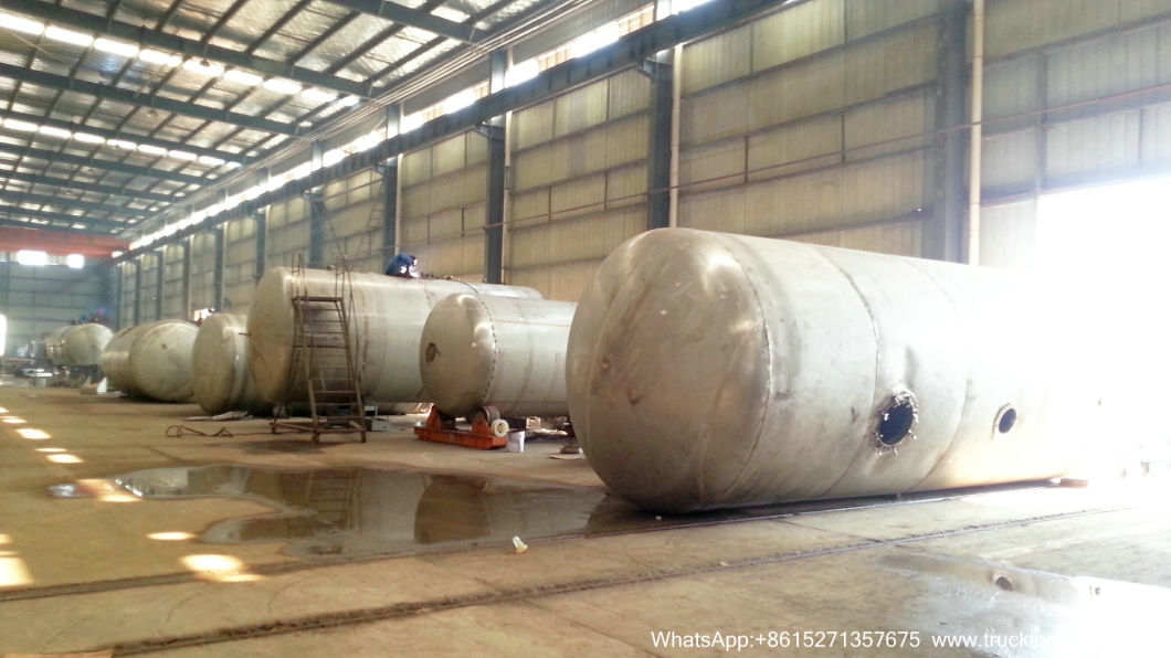 20FT 25m3 Stainless Steel Tank Container for Waste Oil and Water, Liquid Sludge, Drilling Waste Liquid (SS30408 ISOTANK)