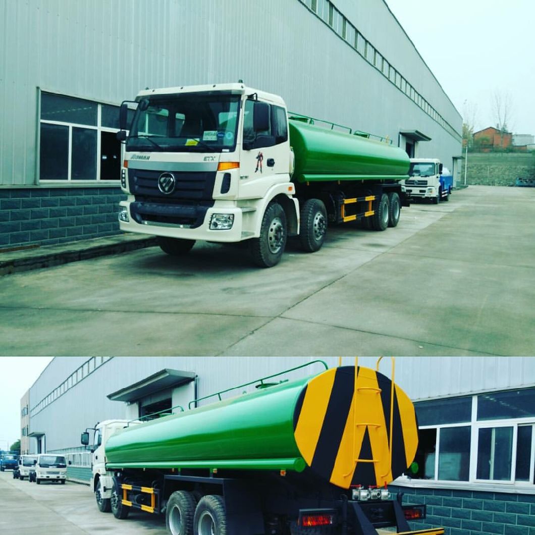 10 Wheels Insulated Water Bowser Tanker Truck 5000USG-6000USG (Customize for Drinking Water Stainless Steel, Alumilium Alloy LHD RHD Offorad)