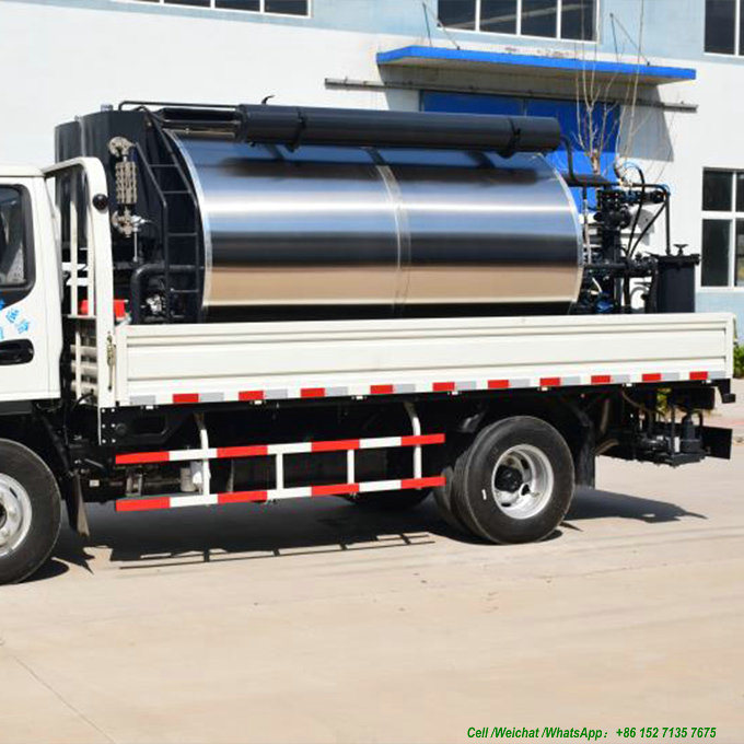 Asphalt Tank SKD for Asphalt Spray Truck (Asphalt Distributor Truck Body Part 4000L, 6000L, 8000L, 10000L Bitumen Distributor Tank)