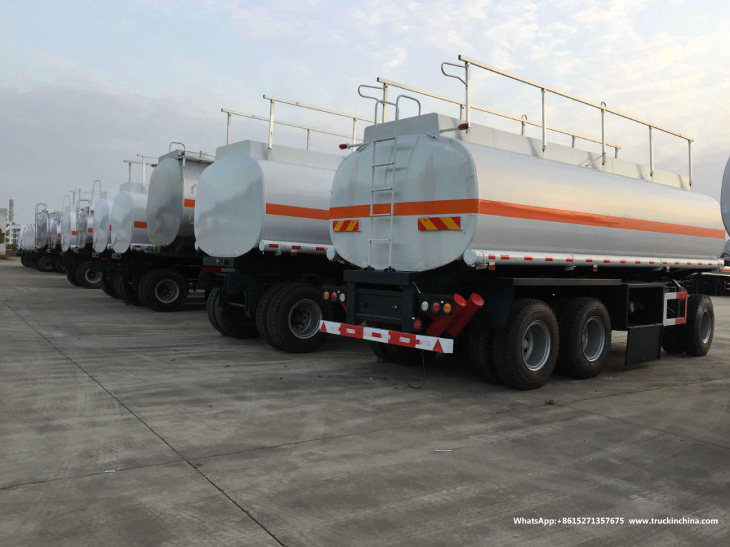 2-3 Axles 10t-25t Drawbar Tank Dolly Trailer (Tractor Truck Tow Full for Fuel/Water/Oil/Diesel Trailer Pup Tanker)