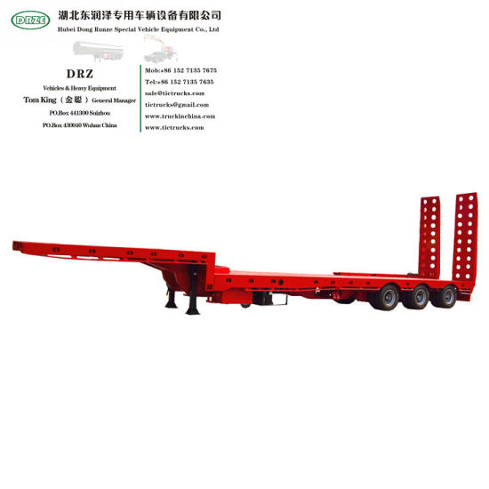 Wholesale Customied 30t-90t Lowboy Trailer (Drop Deck Widener ...