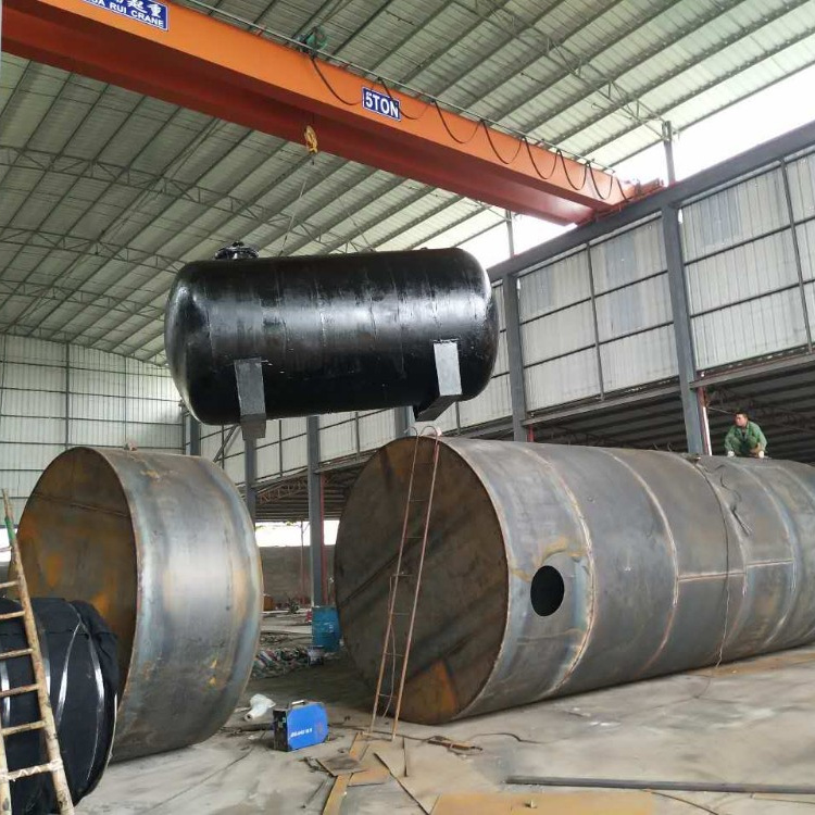 10 - 100ton Gasoline Underground Storage Tank Customize Vertical Horizontal (Carbon Steel or Stainless Steel Petrol Diesel Fuel Oil)