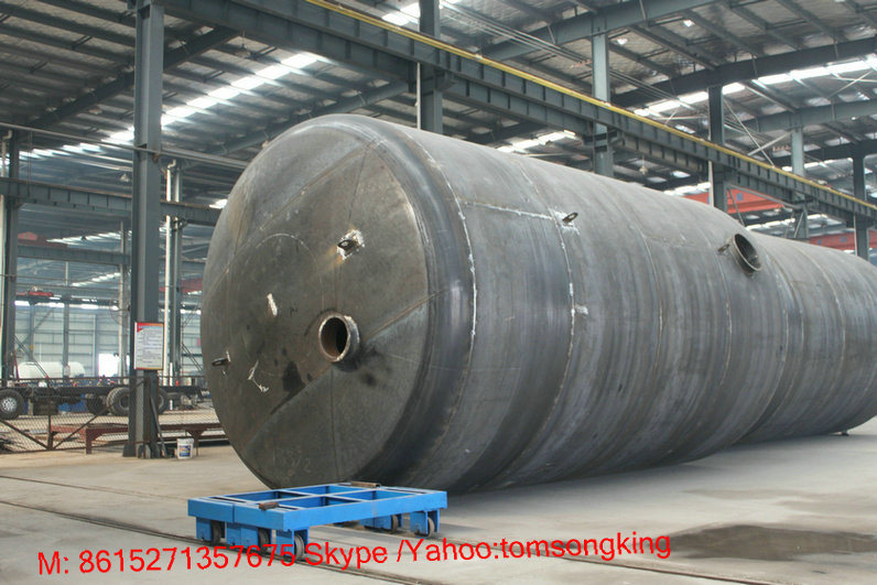 Customize Vertical / Horizontal Storage Tank, Sulfuric Acid Tank (Carbon Steel Diesel Tank or Stainless Steel Chemical Oil Tank, Steel lined LDPE Acid Tank)